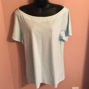 Short Sleeve Striped Tee